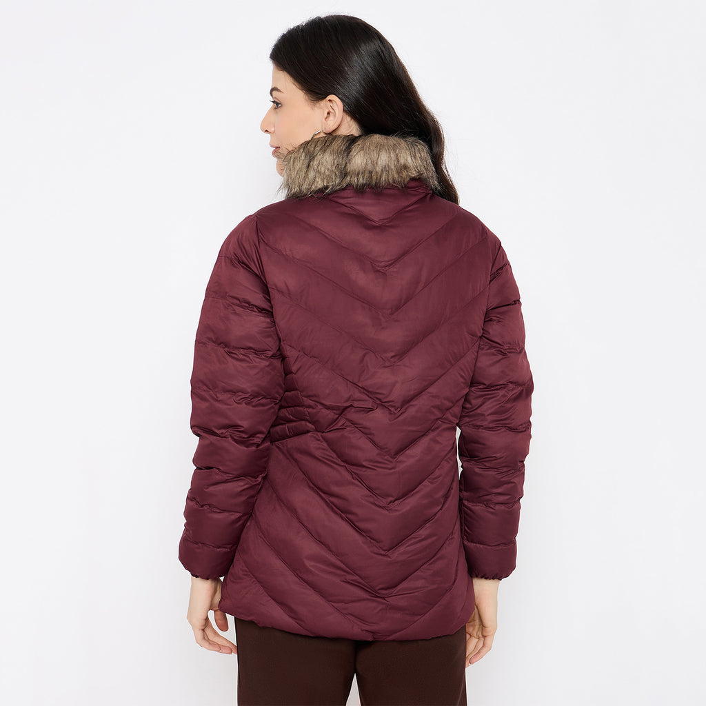 Duke Urban Women Full Sleeve Quilted Jacket (SDZ4168)