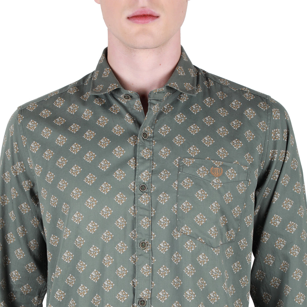 Duke Urban Men Full Sleeve Cotton Shirt (SDO3PRTB)