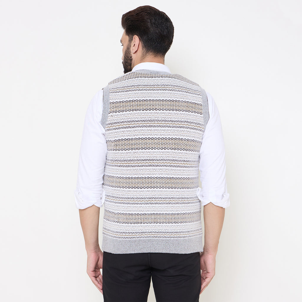 Duke Urban Men V Neck Reversible Sweater (SDS2290)