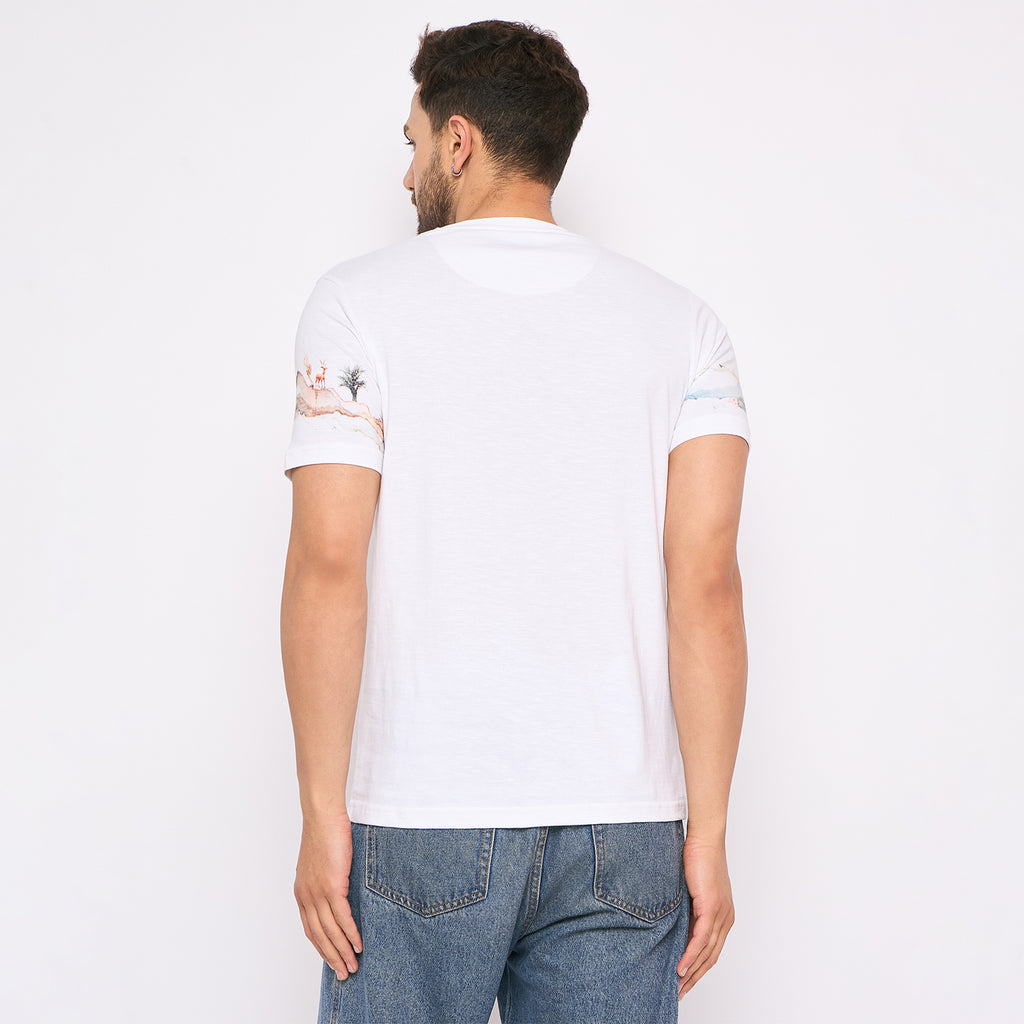 Duke Urban Men Half Sleeve Cotton T-shirt (LF7245)