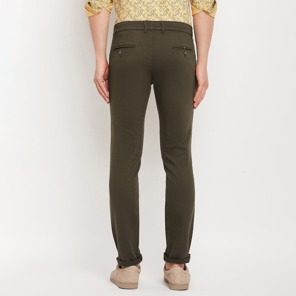 Duke Urban Men Slim Fit Cotton Trousers (SDT4581)