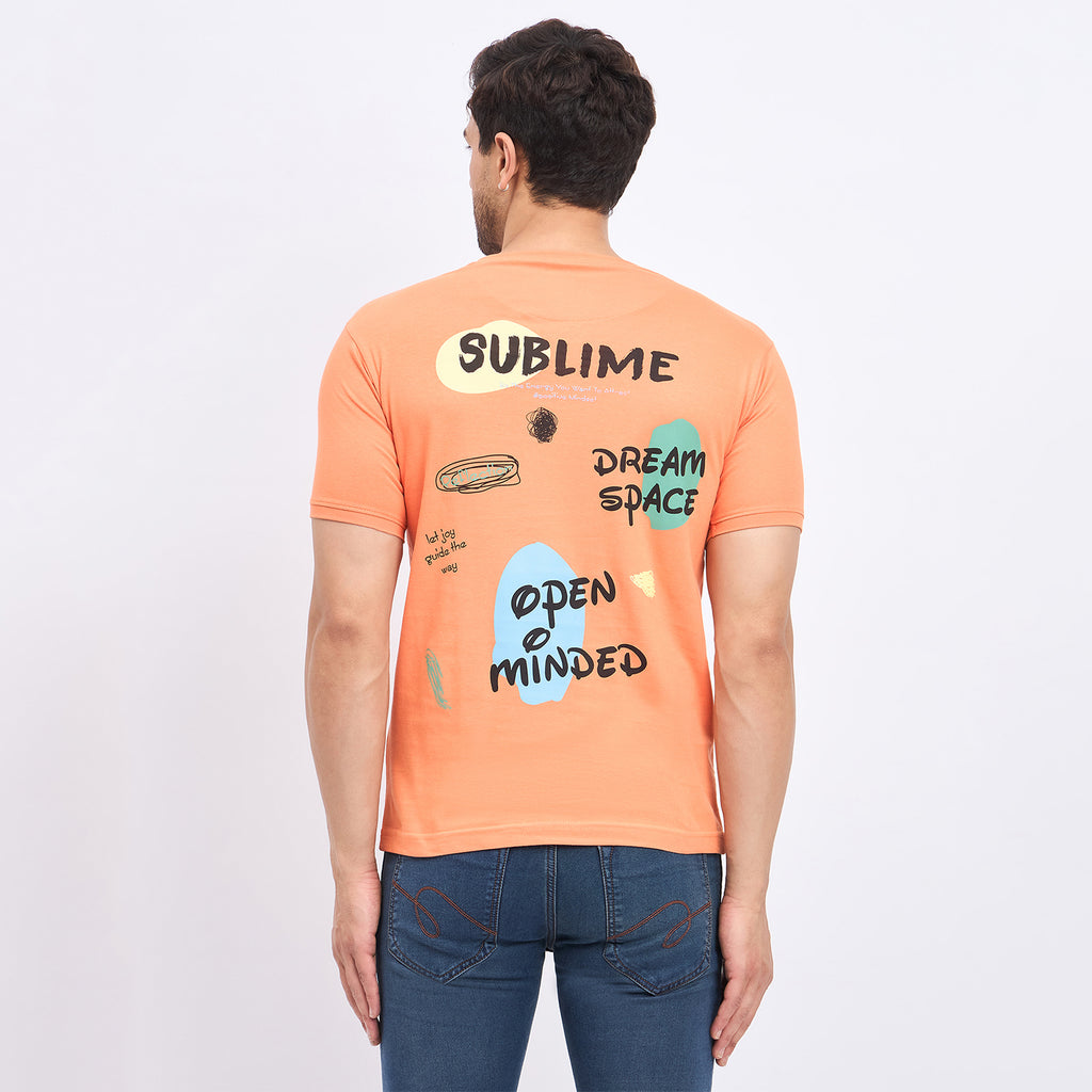 Duke Urban Men Half Sleeve Cotton T-shirt (LF7161)