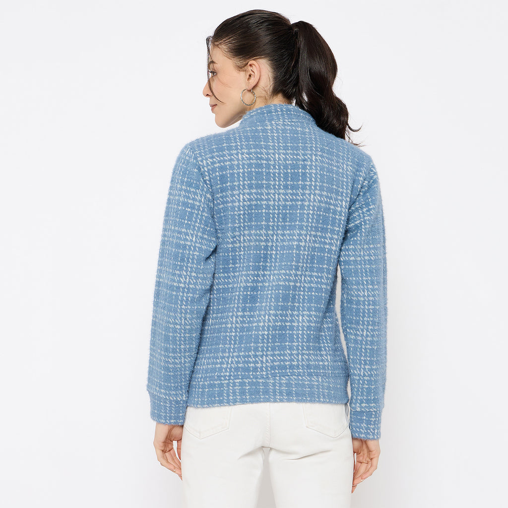 Duke Urban Women Full Sleeve Zipper Sweatshirt (LFX863)