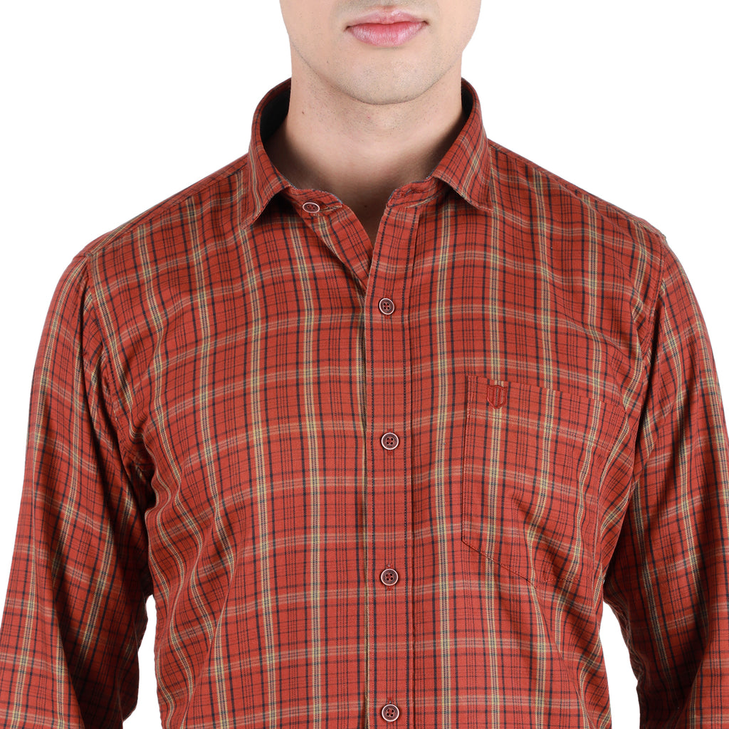 Duke Urban Men Full Sleeve Cotton Shirt (SDO8CKTY)