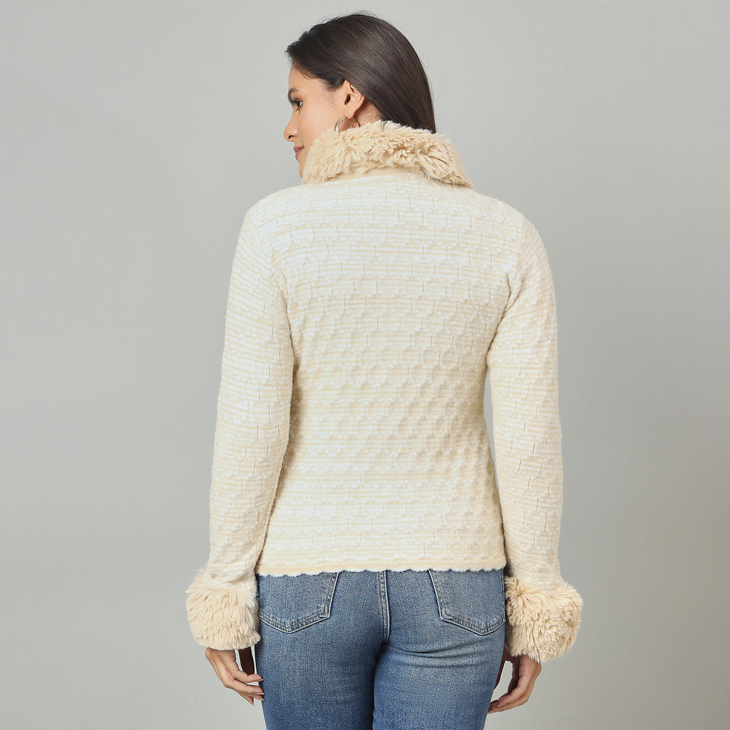 Duke Urban Women Front Open Short Sweater (SDS1308A)
