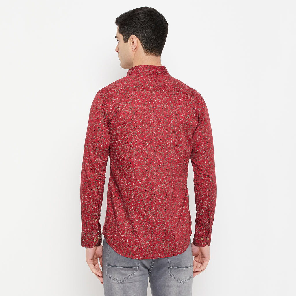 Duke Urban Men Full Sleeve Cotton Shirt (SDO8PRSM)