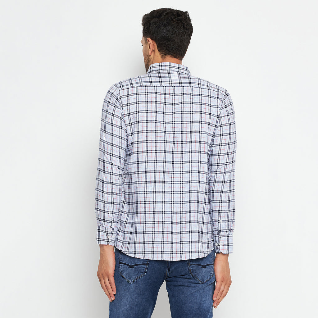 Duke Urban Men Full Sleeve Cotton Shirts (SDO8CKLB)