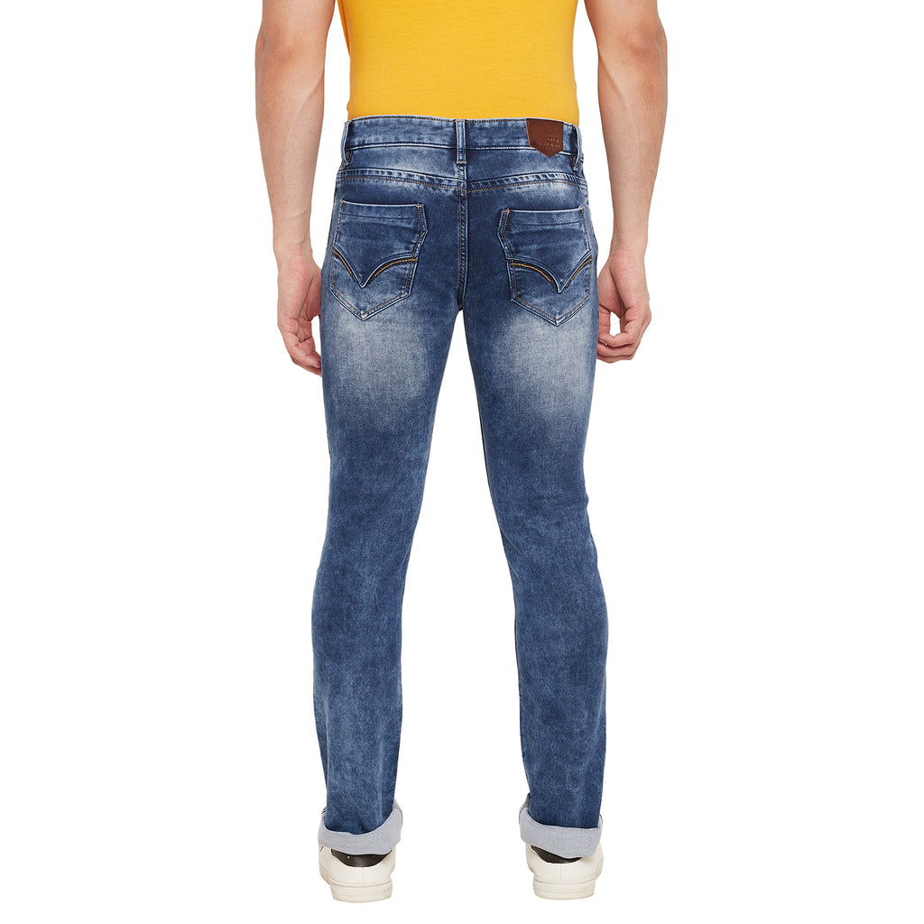 Duke Urban Men Regular Distress Stretchable Jeans (SDD8141)