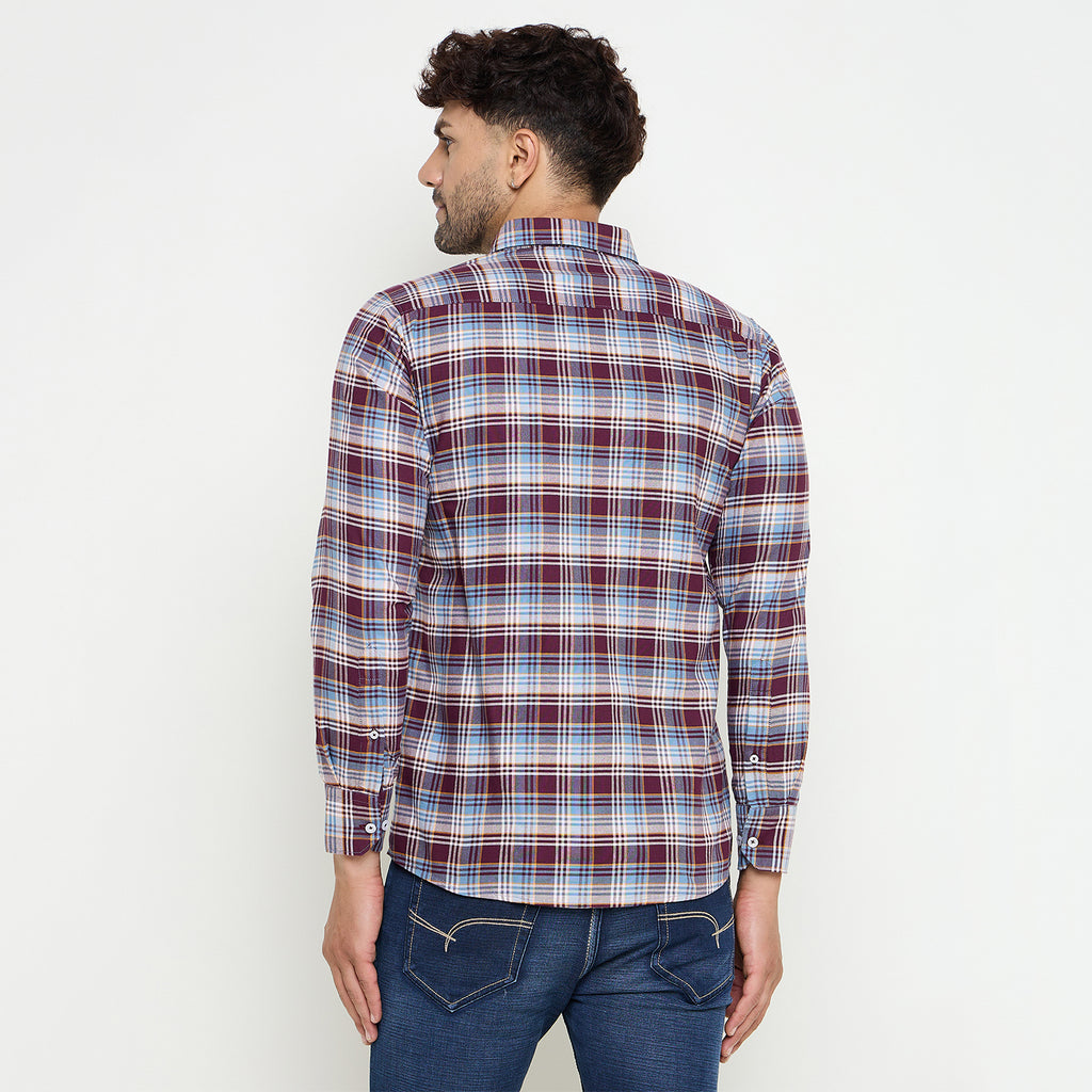 Duke Urban Men Full Sleeve Cotton Shirt (SDO8CKAF)