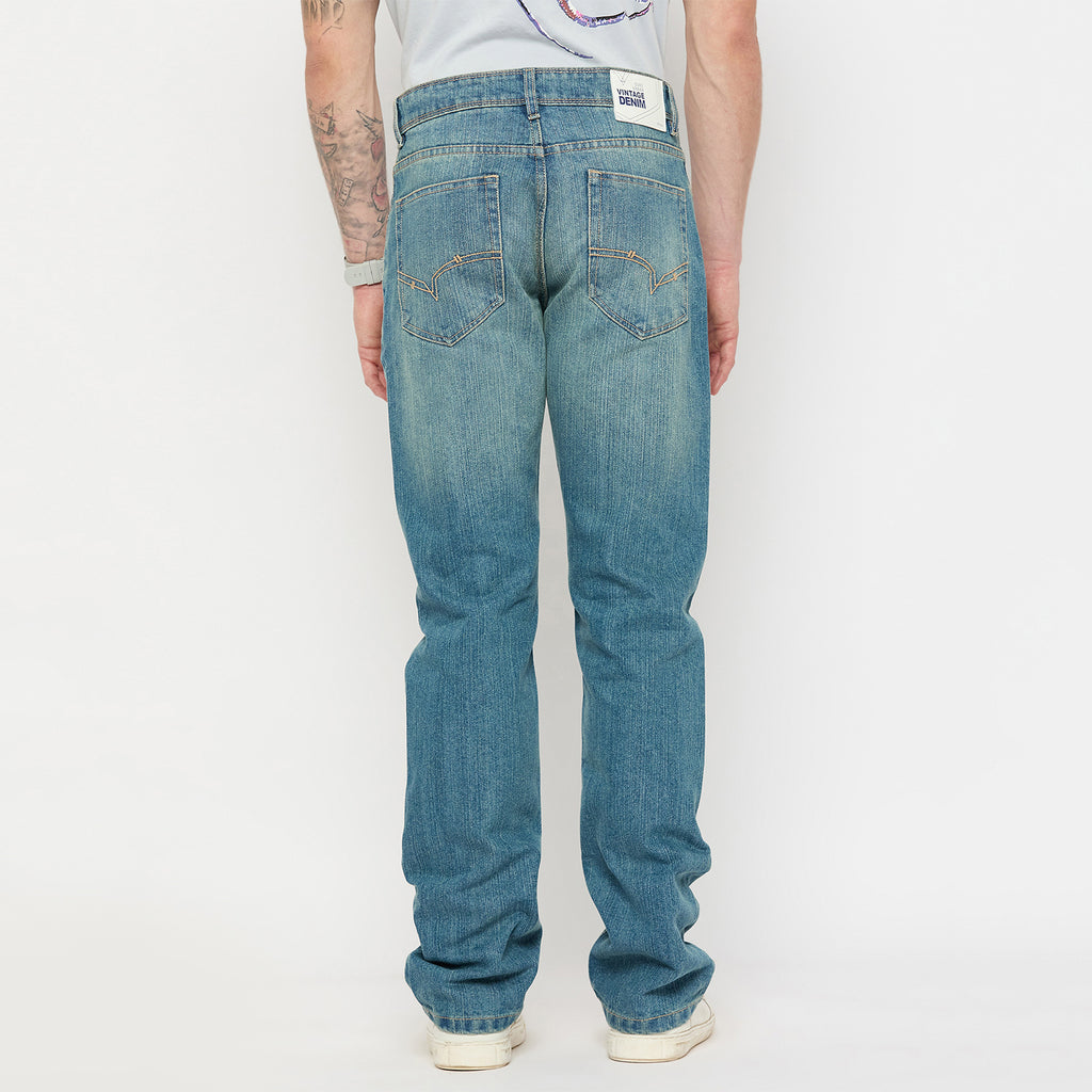 Duke Urban Men Straight Fit Stretchable Jeans (SDD5718)