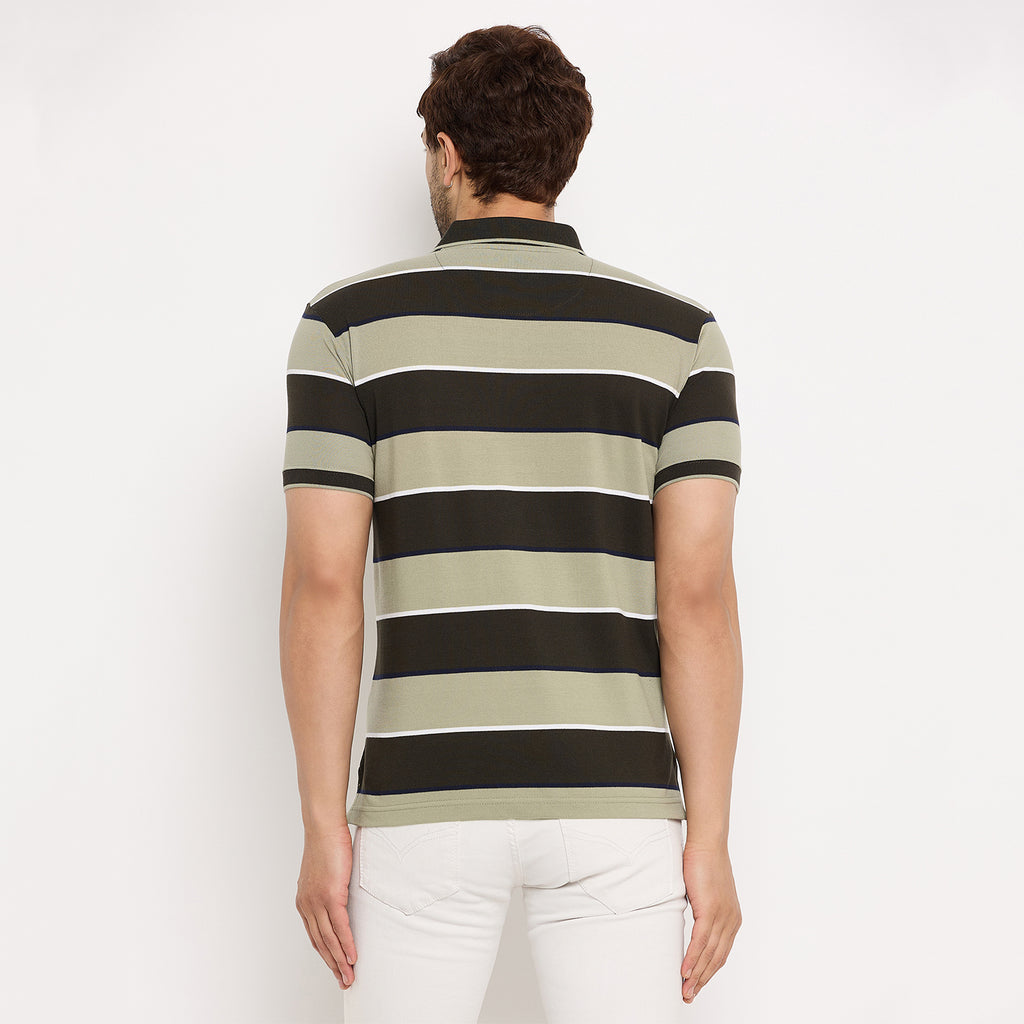 Duke Urban Men Half Sleeve Cotton T-shirt (LF7279)