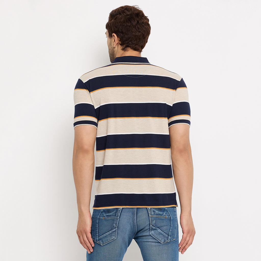 Duke Urban Men Half Sleeve Cotton T-shirt (LF7279)