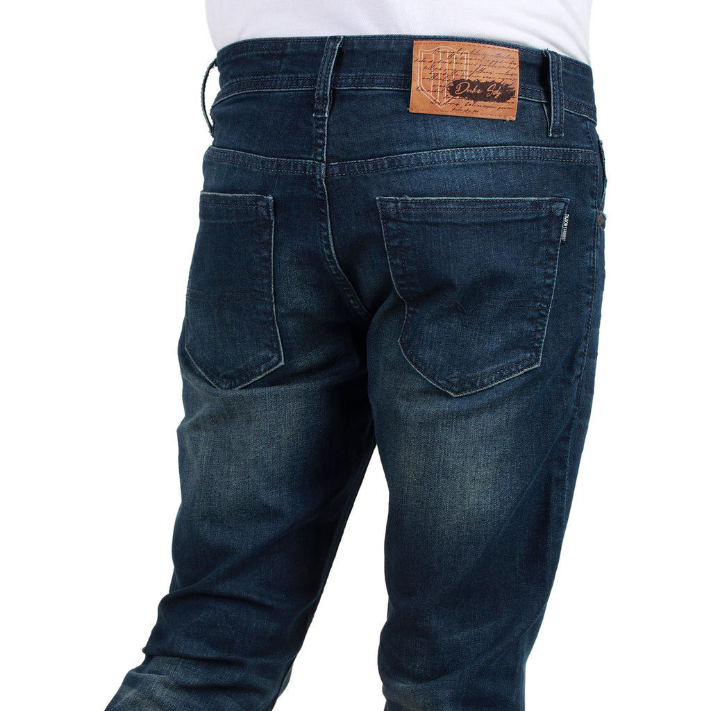 Duke Urban Men Stretchable Ankle Length Slim Fit Jeans (SDD5232)