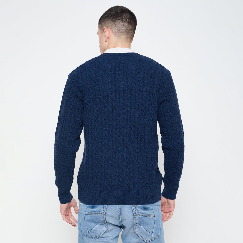 Duke Urban Men Full Sleeve V Neck Sweater (SDS2236)