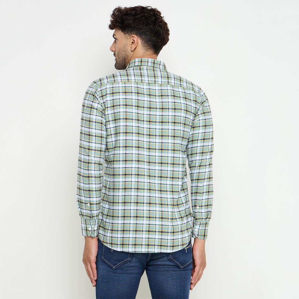 Duke Urban Men Full Sleeve Cotton Shirt (SDO8CKI)