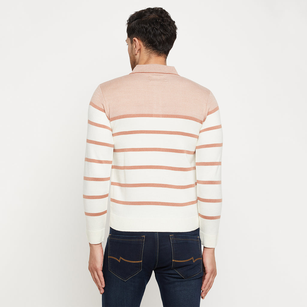 Duke Urban Men Full Sleeve Collared Neck Pullover (SDS2182)