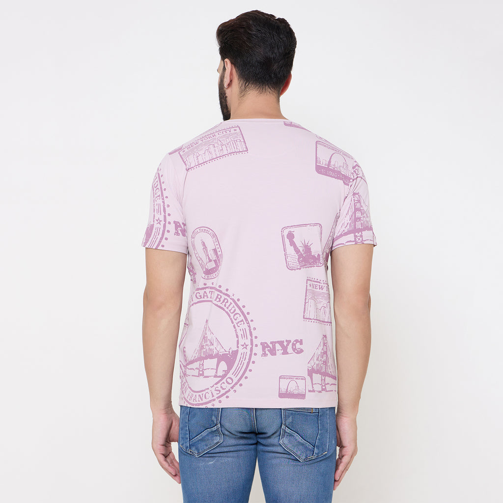 Duke Urban Men Half Sleeve Cotton Tshirt (LF7221)