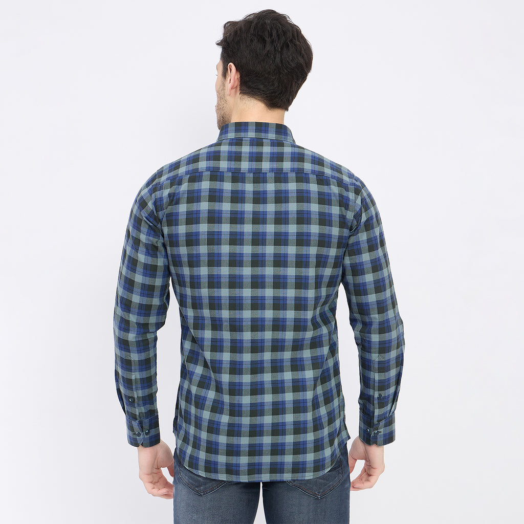 Duke Urban Men Full Sleeve Cotton Shirt (SDO8CKAM)