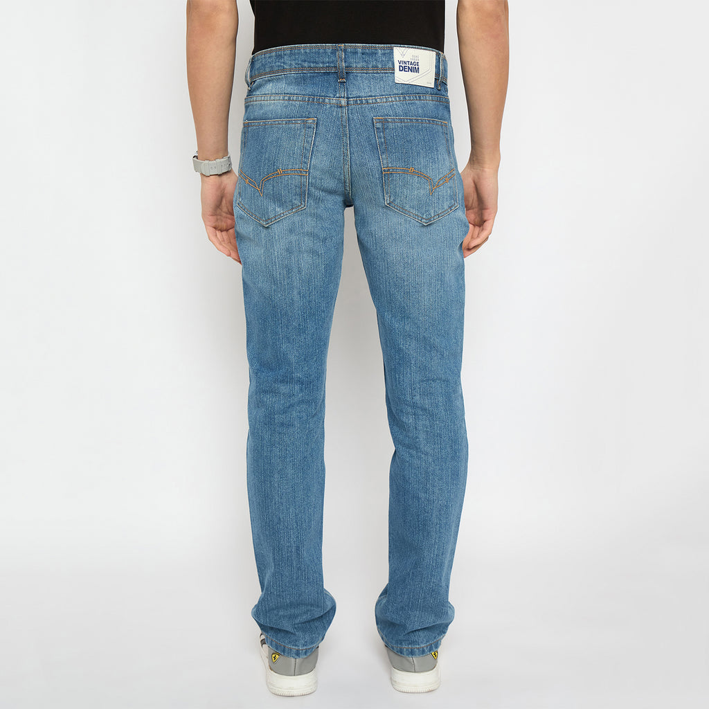 Duke Urban Men Straight Fit Stretchable Jeans (SDD5718)