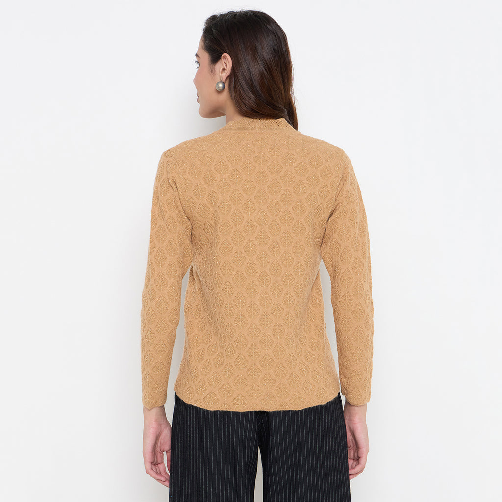 Duke Urban Women Full Sleeve Front Open Sweater (SDS1340)