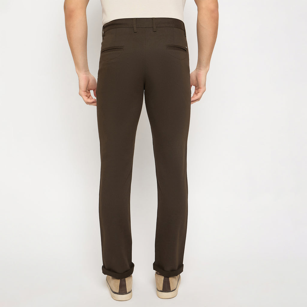 Duke Urban Men Flatfront Narrowfit Chinos Trousers (SDT4570)