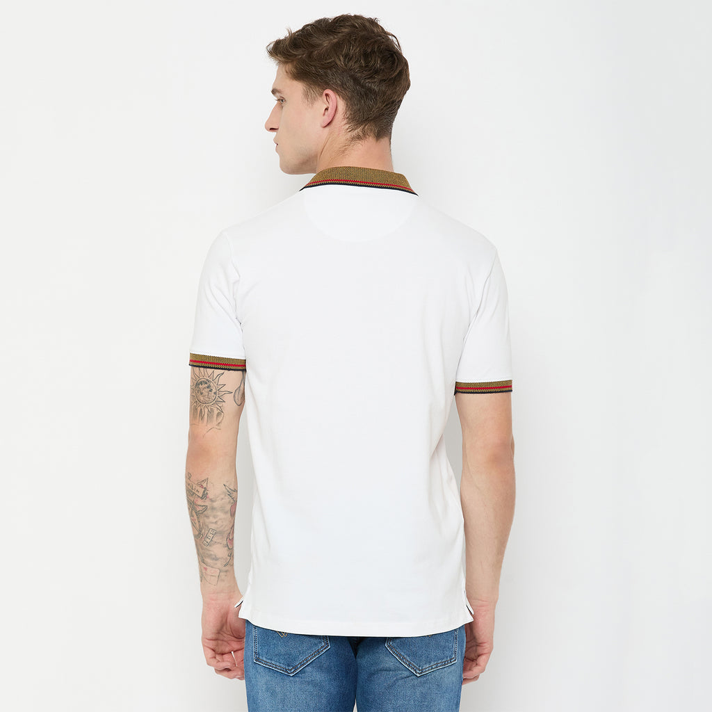 Duke Urban Men Half Sleeve Cotton Tshirt (LF7238)