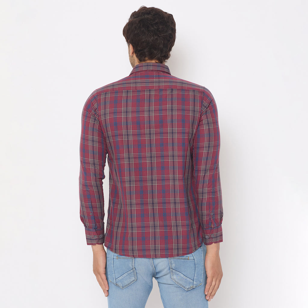 Duke Urban Men Full Sleeve Cotton Shirt (SDO8CKQ)