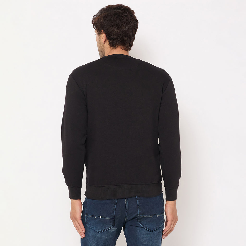 Duke Urban Men Solid Sweatshirt (LF6451)