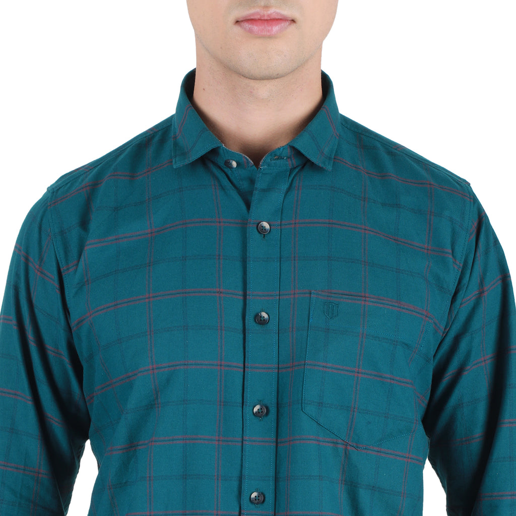 Duke Urban Men Full Sleeve Cotton Shirt (SDO8CKOC)