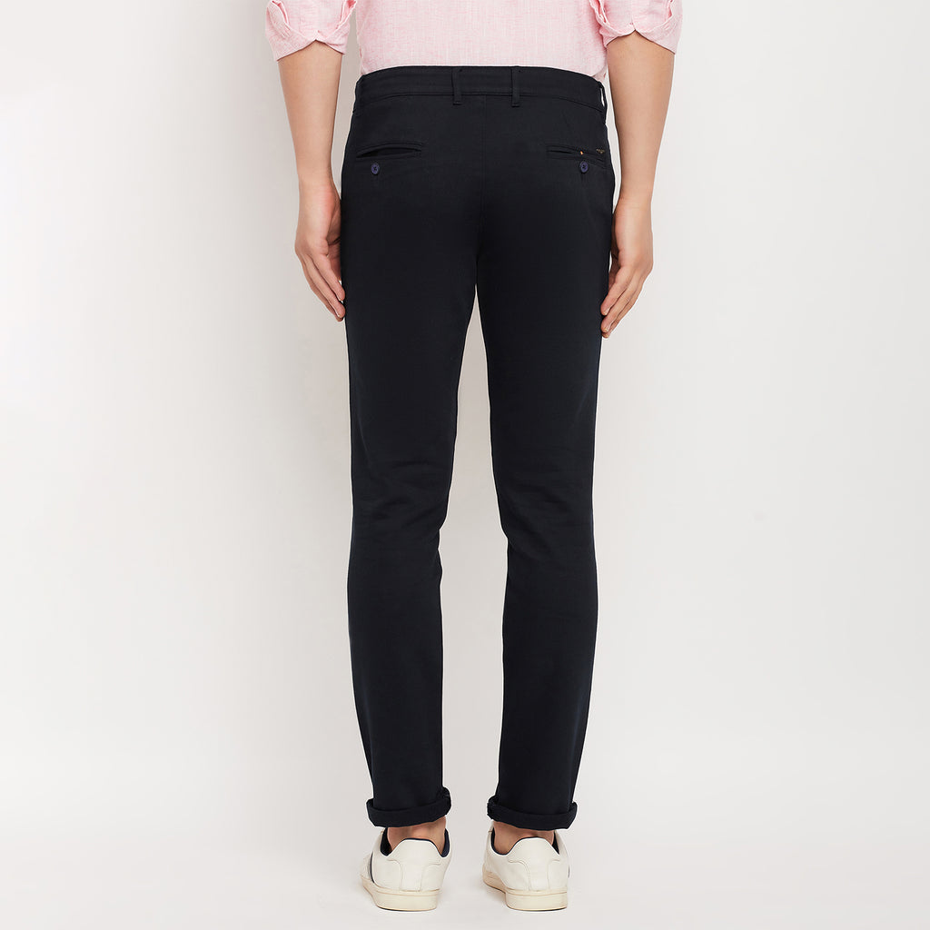 Duke Urban Men Slim Fit Cotton Trousers (SDT4581)