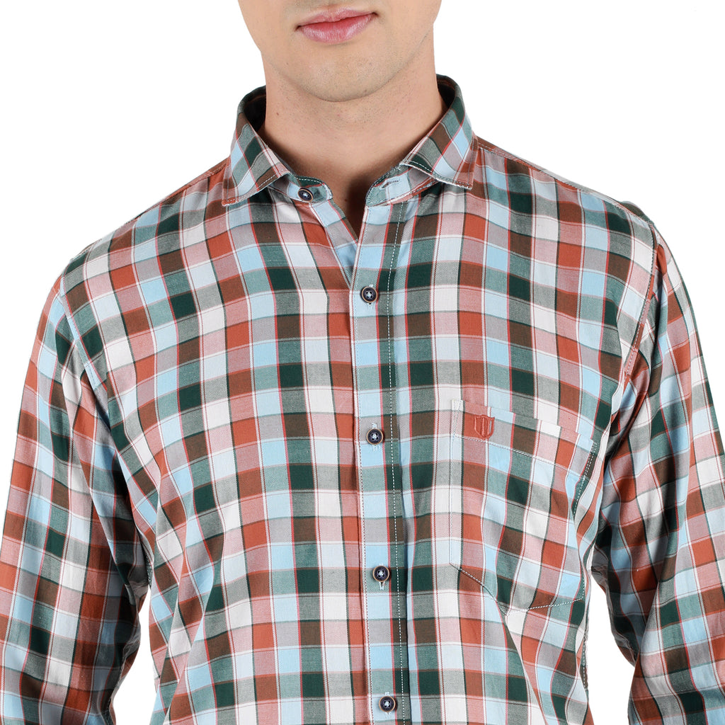 Duke Urban Men Full Sleeve Cotton Shirt (SDO8CKTX)