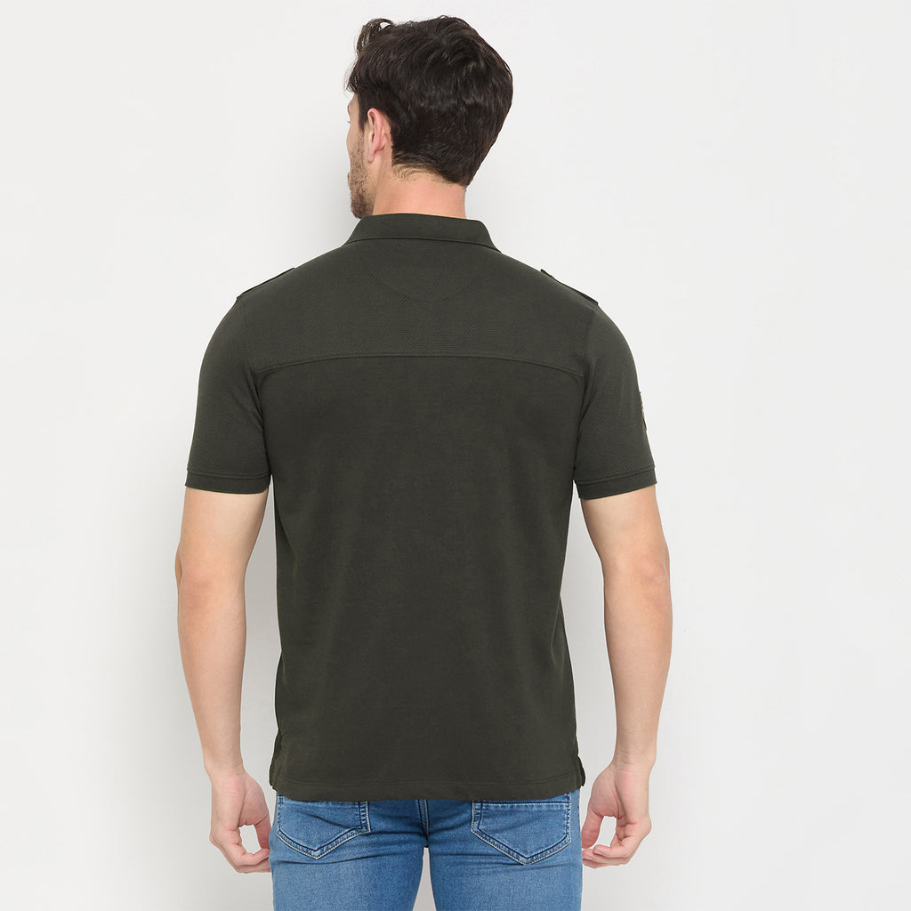 Duke Urban Men Half Sleeve Cotton T-shirt (LF7294)