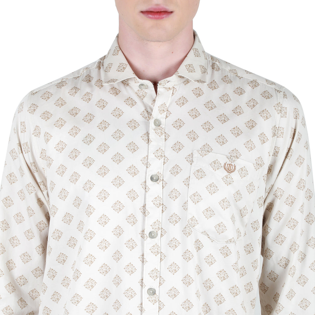 Duke Urban Men Full Sleeve Cotton Shirt (SDO3PRTB)