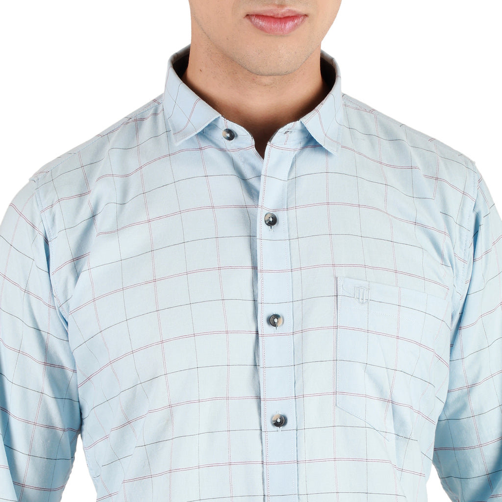 Duke Urban Men Full Sleeve Cotton Shirt (SDO8CKOD)