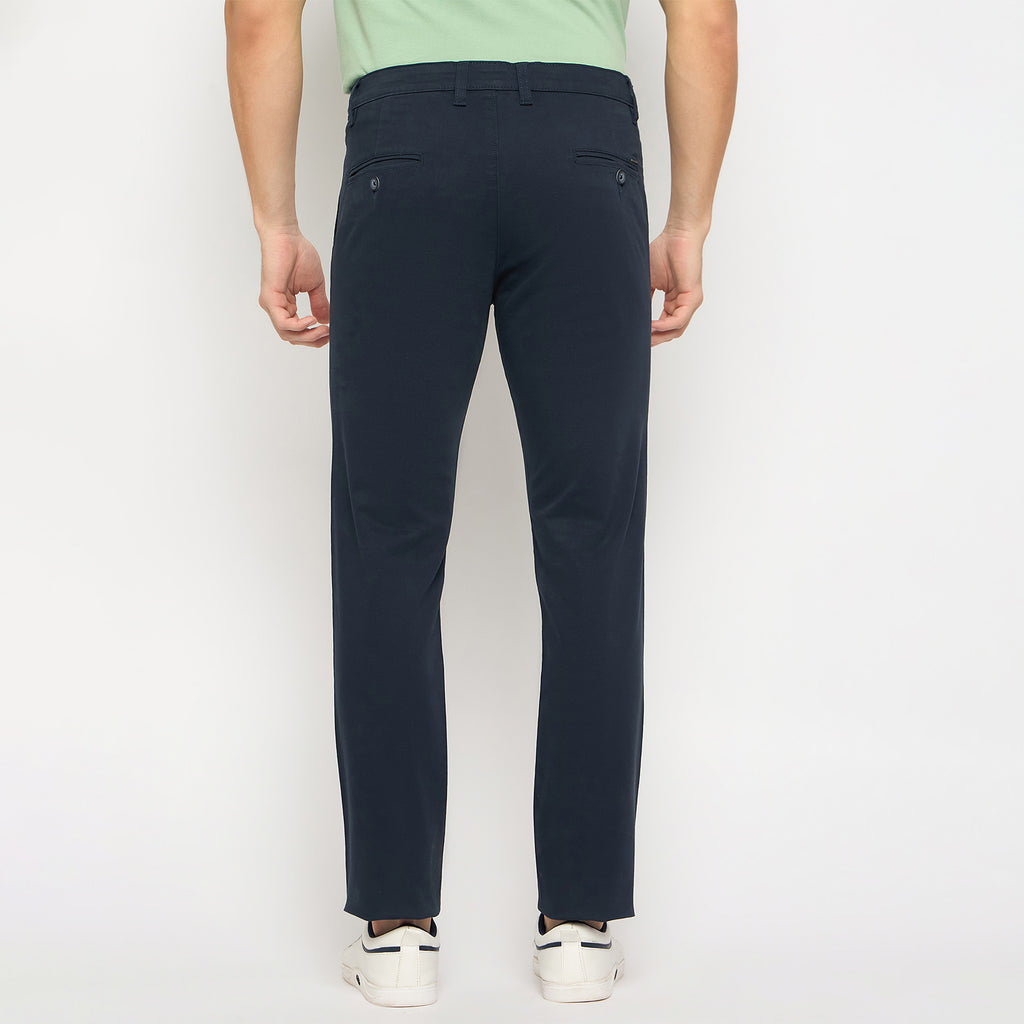 Duke Urban Men Flatfront Narrowfit Chinos Trousers (SDT4626)