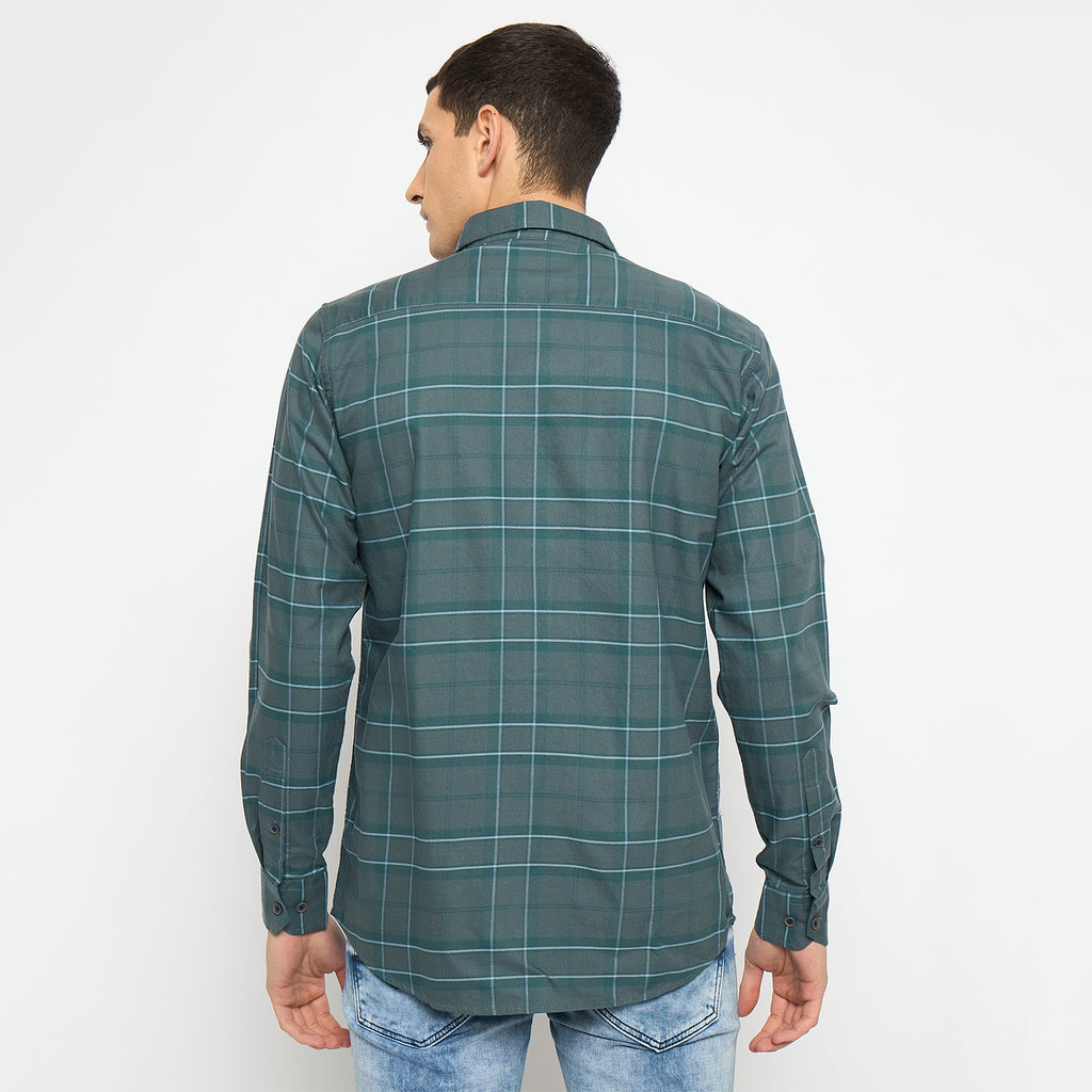 Duke Urban Men Full Sleeve Cotton Shirt (SDO5CKAT)