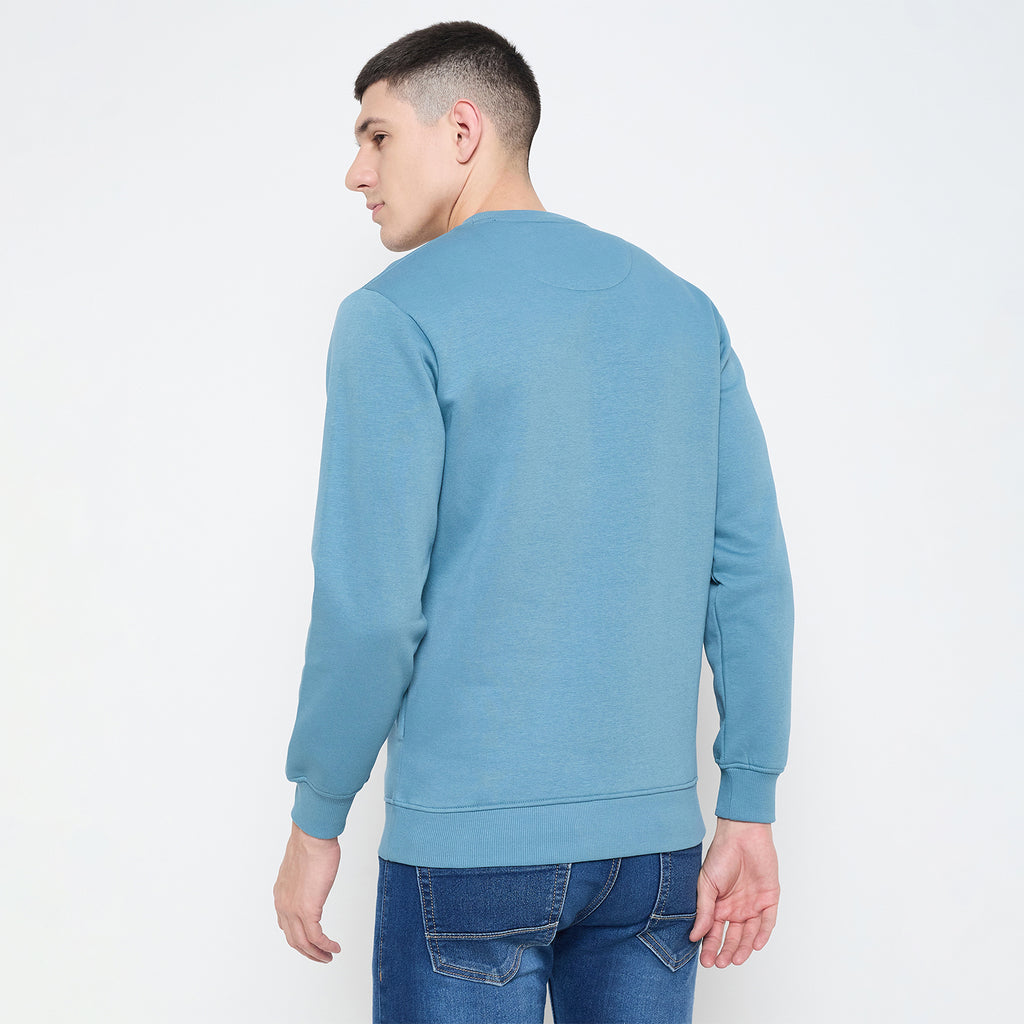 Duke Urban Men Solid Sweatshirt (LF6451)