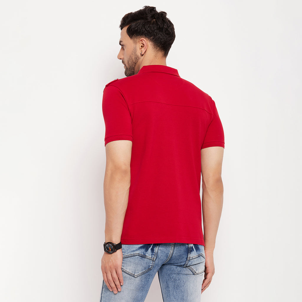 Duke Urban Men Half Sleeve Cotton T-shirt (MLF5787)