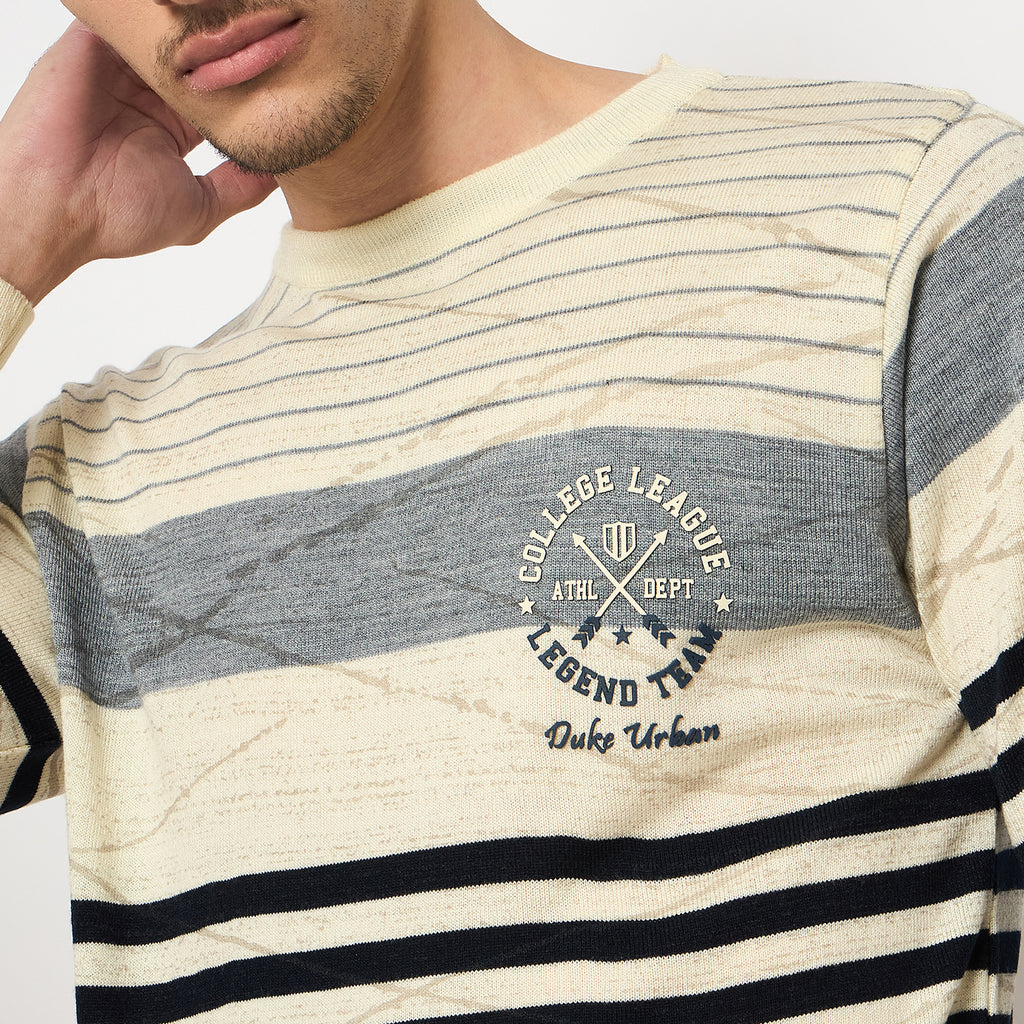 Duke Urban Men Full Sleeve Round Neck Sweater (SDS2210)