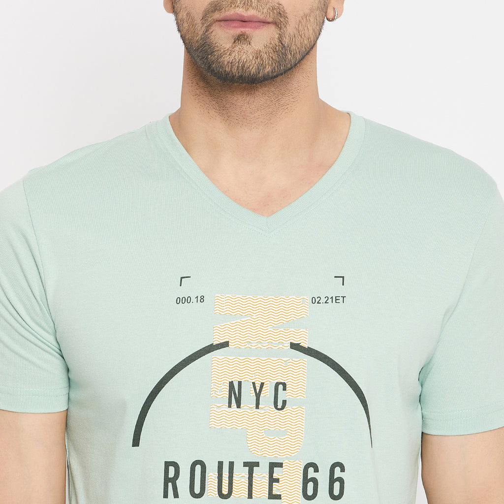 Duke Urban Men Half Sleeve Cotton T-shirt (MLF1129)