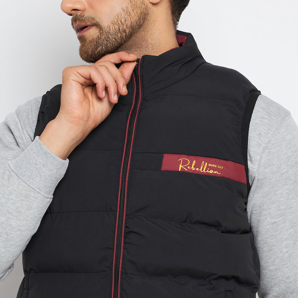 Duke Urban Men Sleeveless Reversible Jacket (SDZ1872)