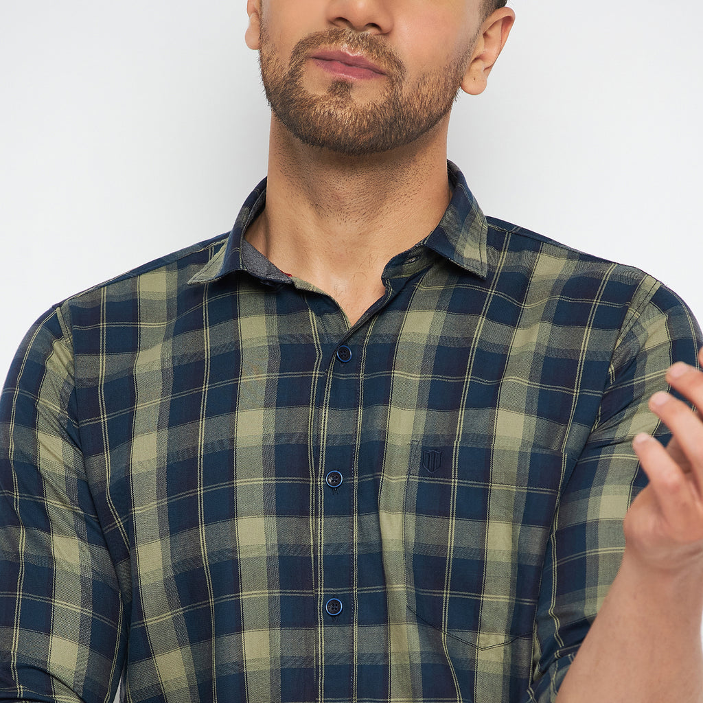 Duke Urban Men Full Sleeve Cotton Shirts (SDO8CK)
