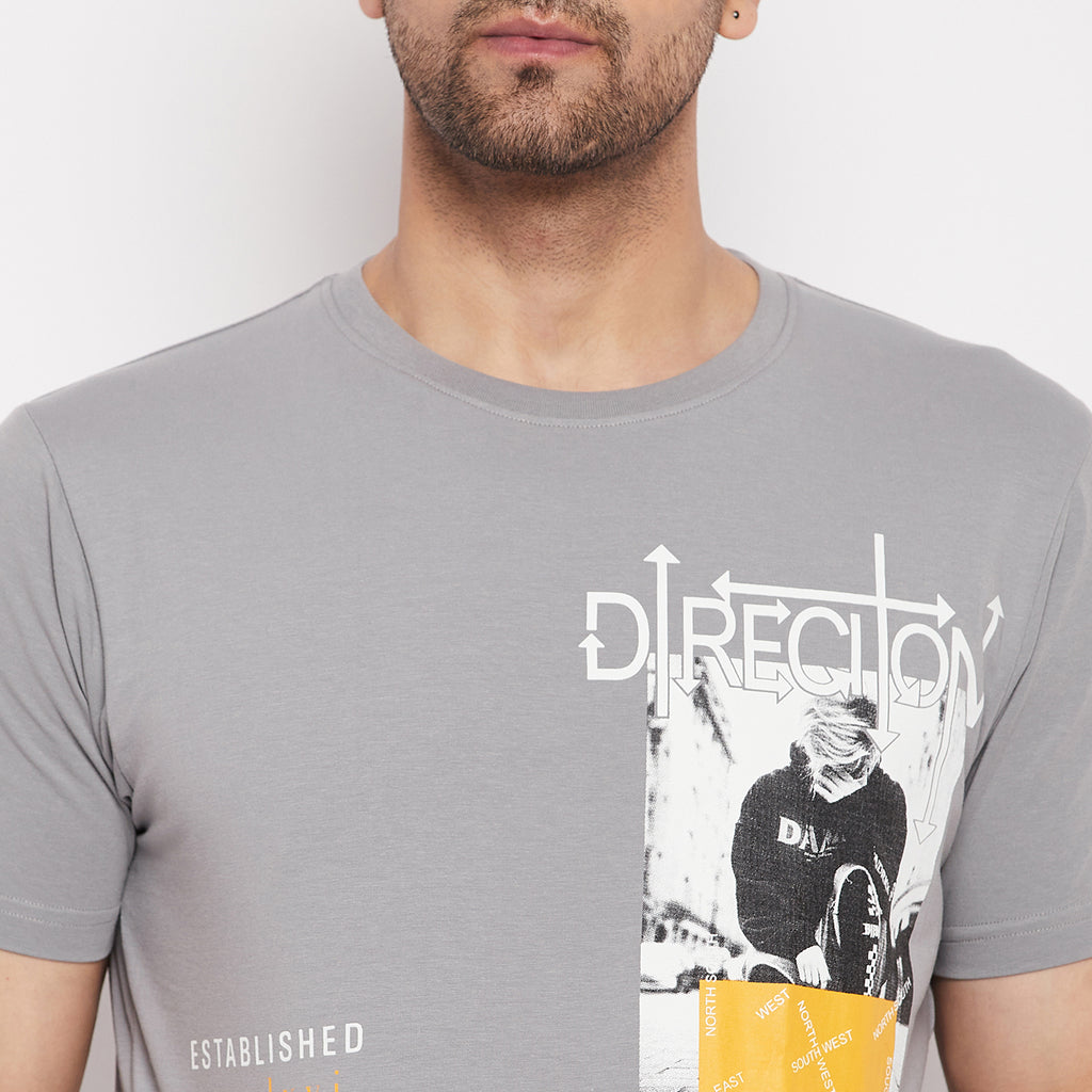 Duke Stardust Men Round Neck Half Sleeve Cotton T-shirt (1023)