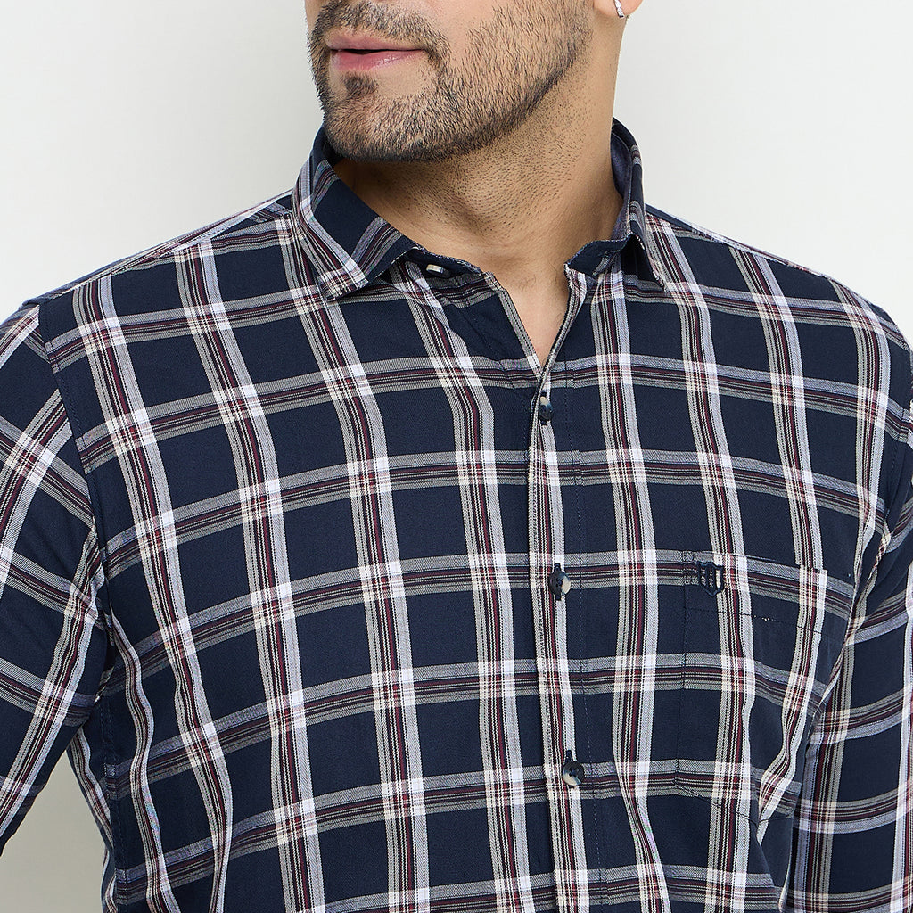 Duke Urban Men Full Sleeve Cotton Shirt (SDO8CKE)
