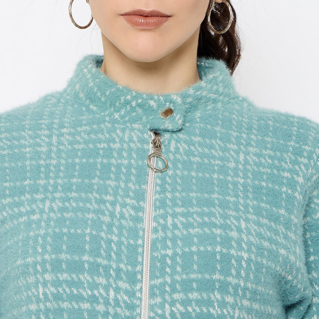 Duke Urban Women Full Sleeve Zipper Sweatshirt (LFX863)