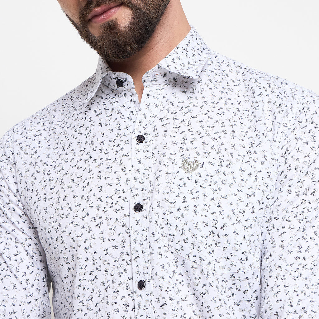 Duke Urban Men Full Sleeve Cotton Shirt (SDO6PRTT)