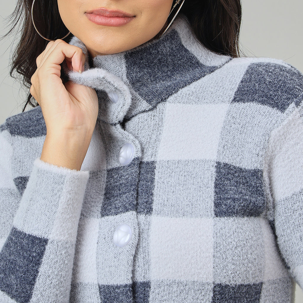 Duke Urban Women Long Coat Regular Sweater (SDS1351)
