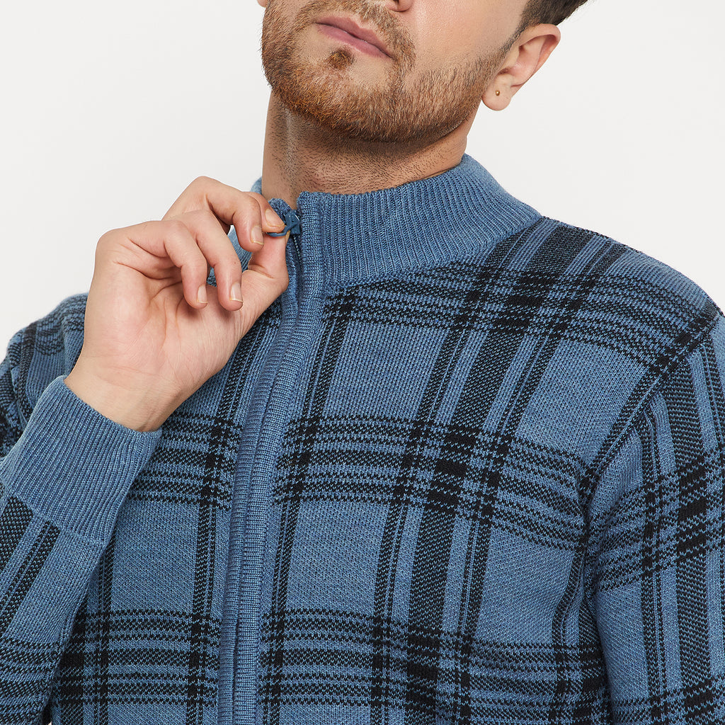 Duke Urban Men Full Sleeve Zipper Cardigan (SDS2154)