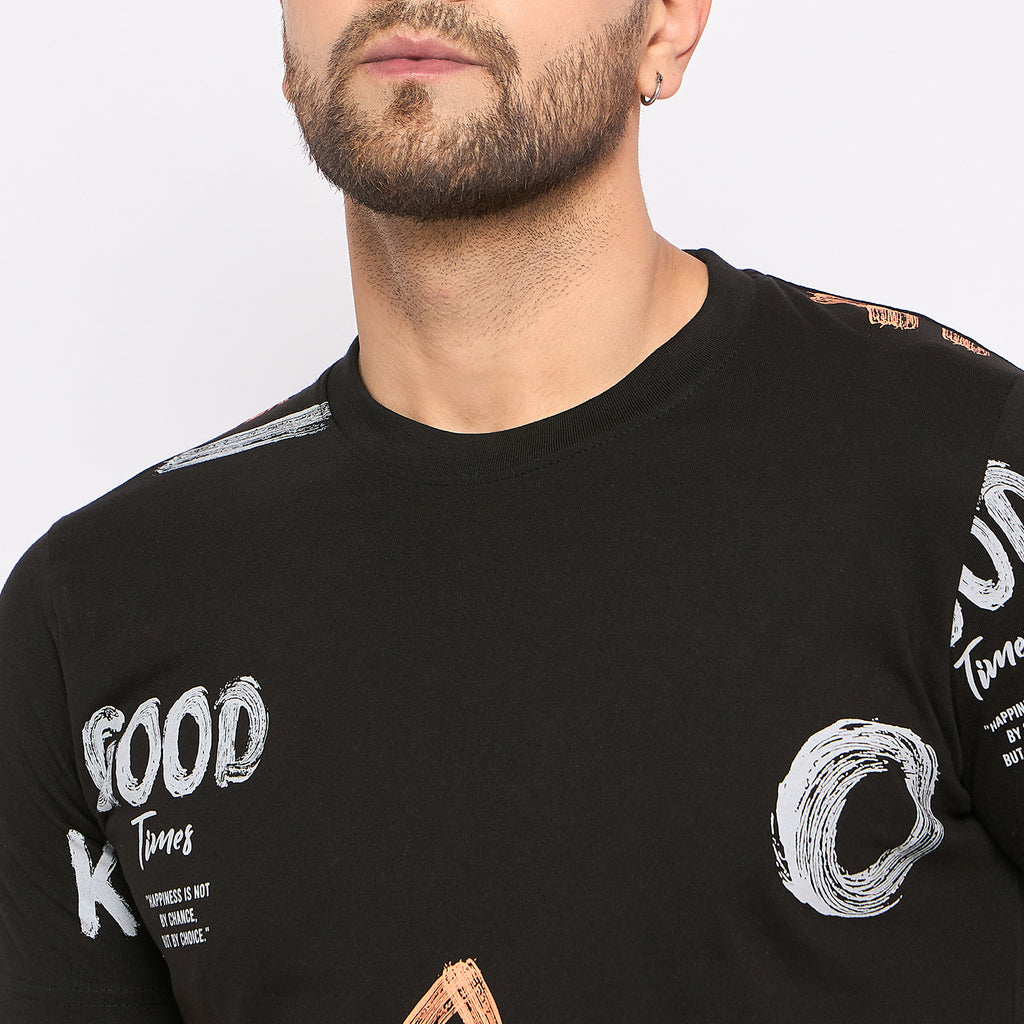 Duke Urban Men Half Sleeve Cotton T-shirt (ONLF289)