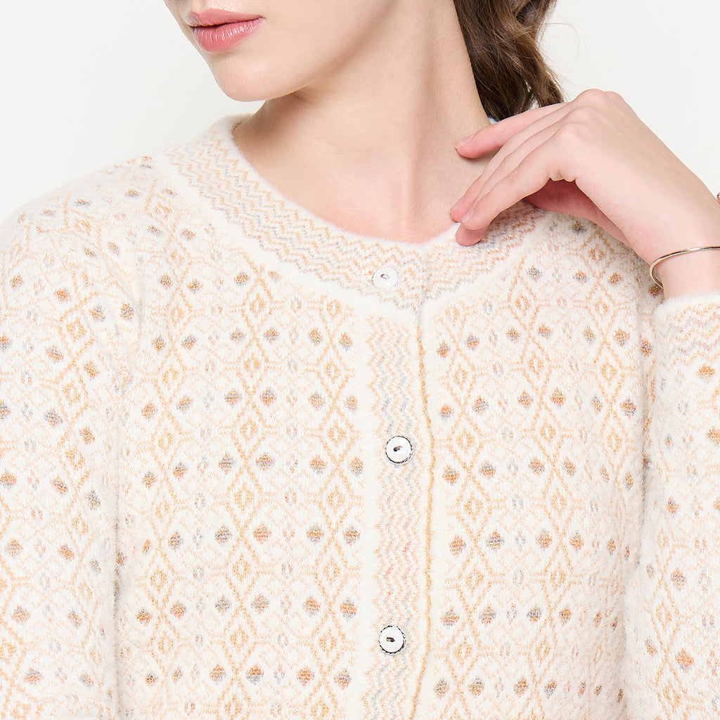 Duke Urban Women Full Sleeve Front Open Sweater (SDS1279)